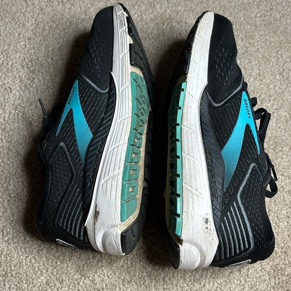 Brooks Ariel 20 Men's Black and Blue Running Shoes size 11 - Picture 6 of 11